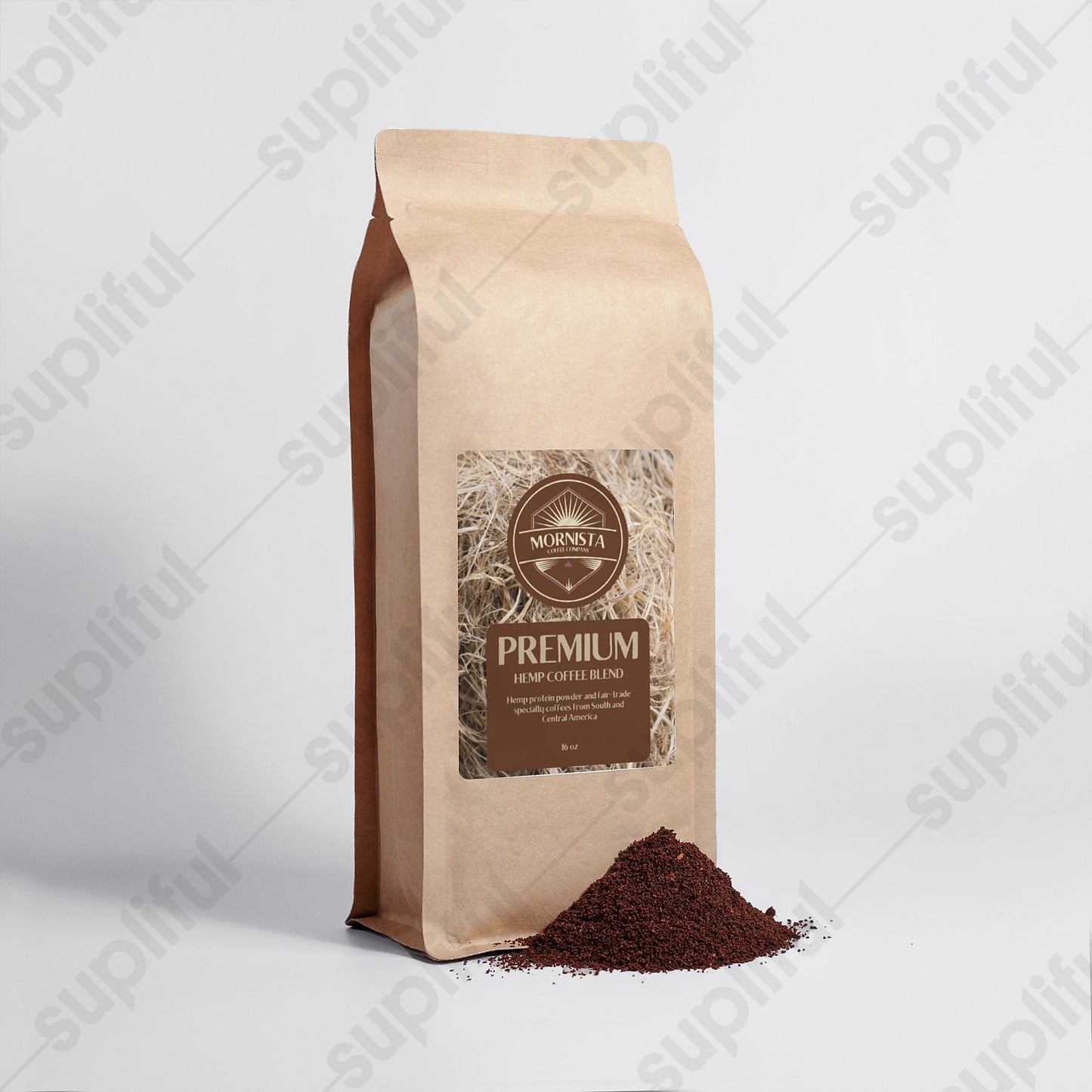 Hemp Coffee Blend - Medium Roast 16oz